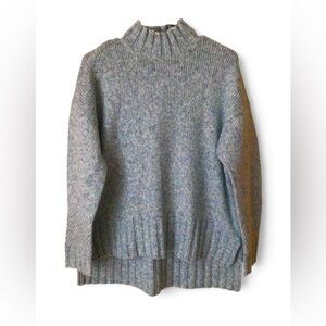 Oasis Women’s Multitone Turtleneck Sweater Size M